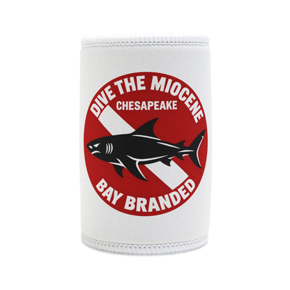 Dive the Miocene Circle Can Koozie