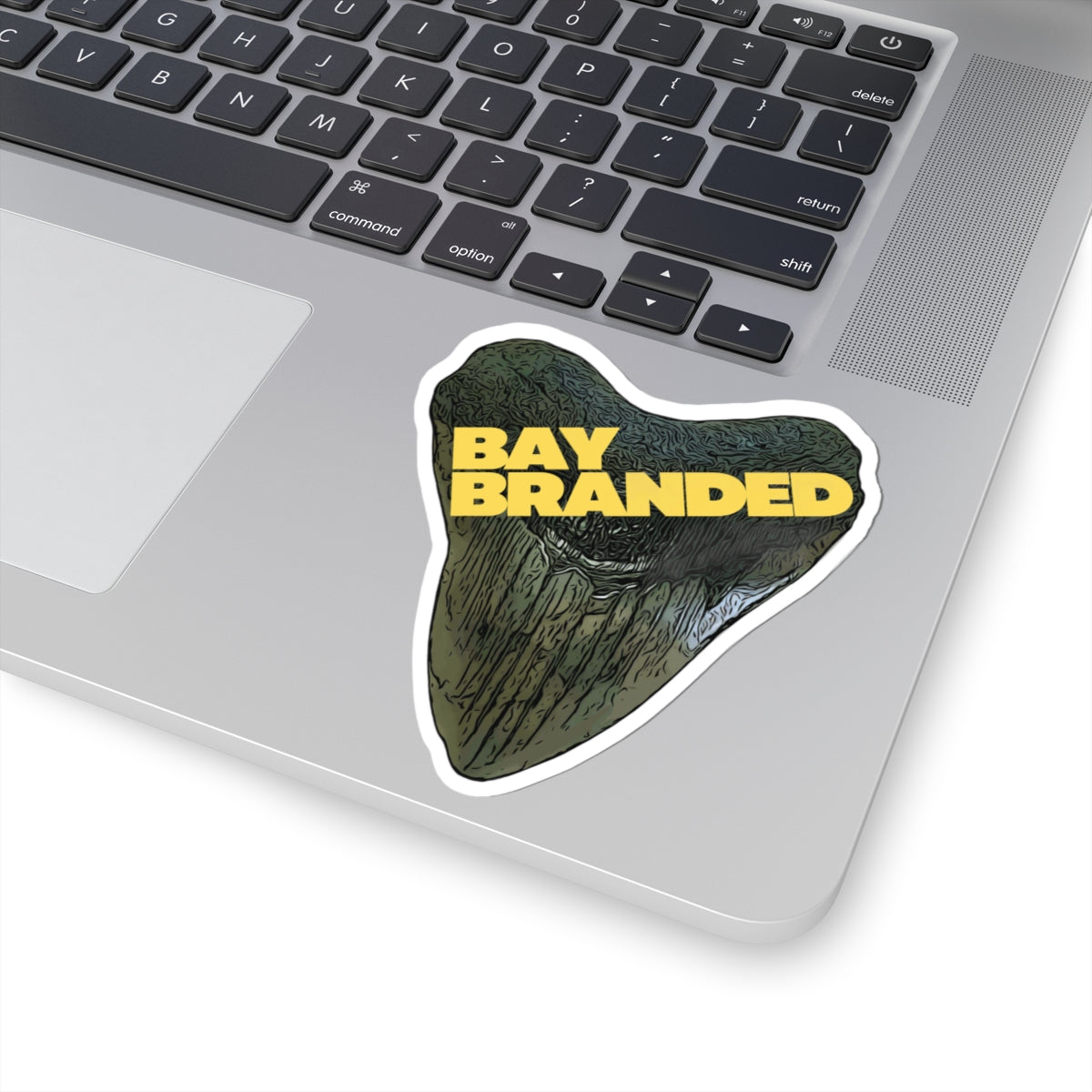 Bay Branded Logo Sticker — Yellow