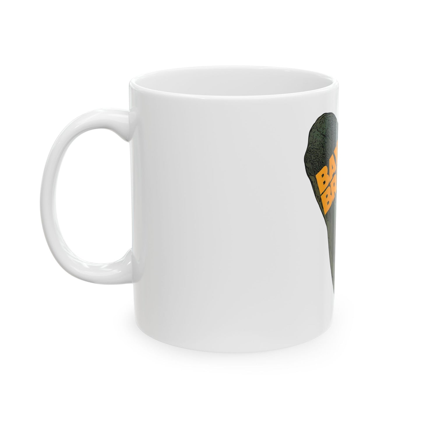 Bay Branded Ceramic Mug — Orange