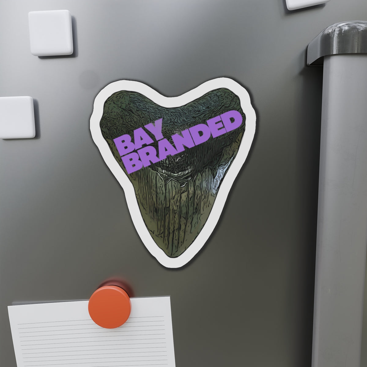 Bay Branded Magnet — Purple