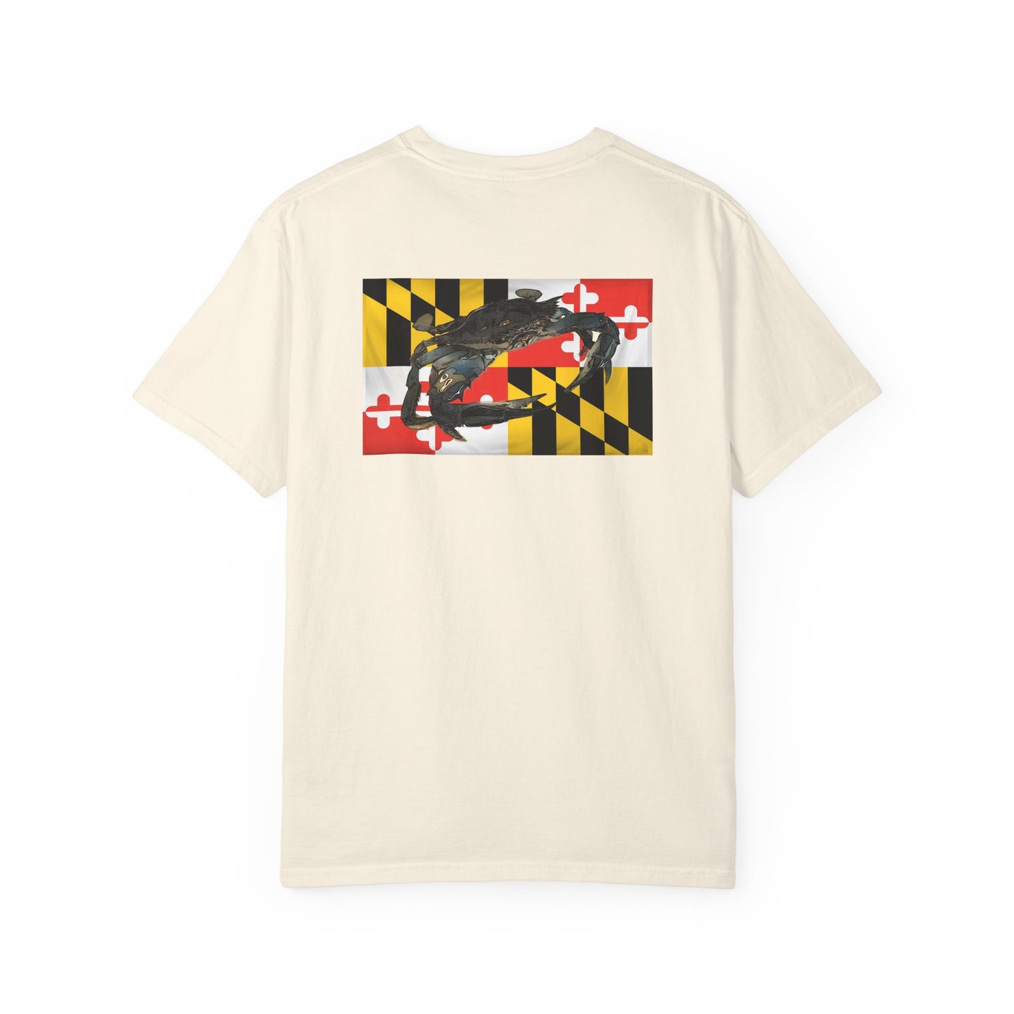 Bay Branded Maryland Flag Shirt - Blue Crab