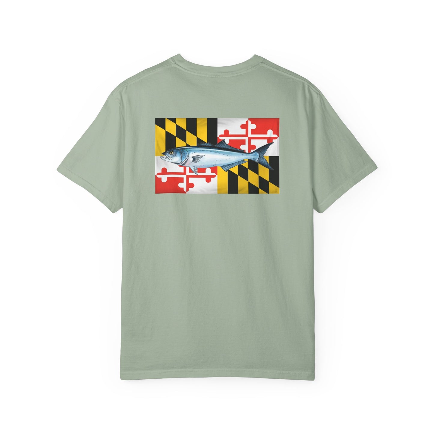 Maryland Flag Bluefish T-Shirt