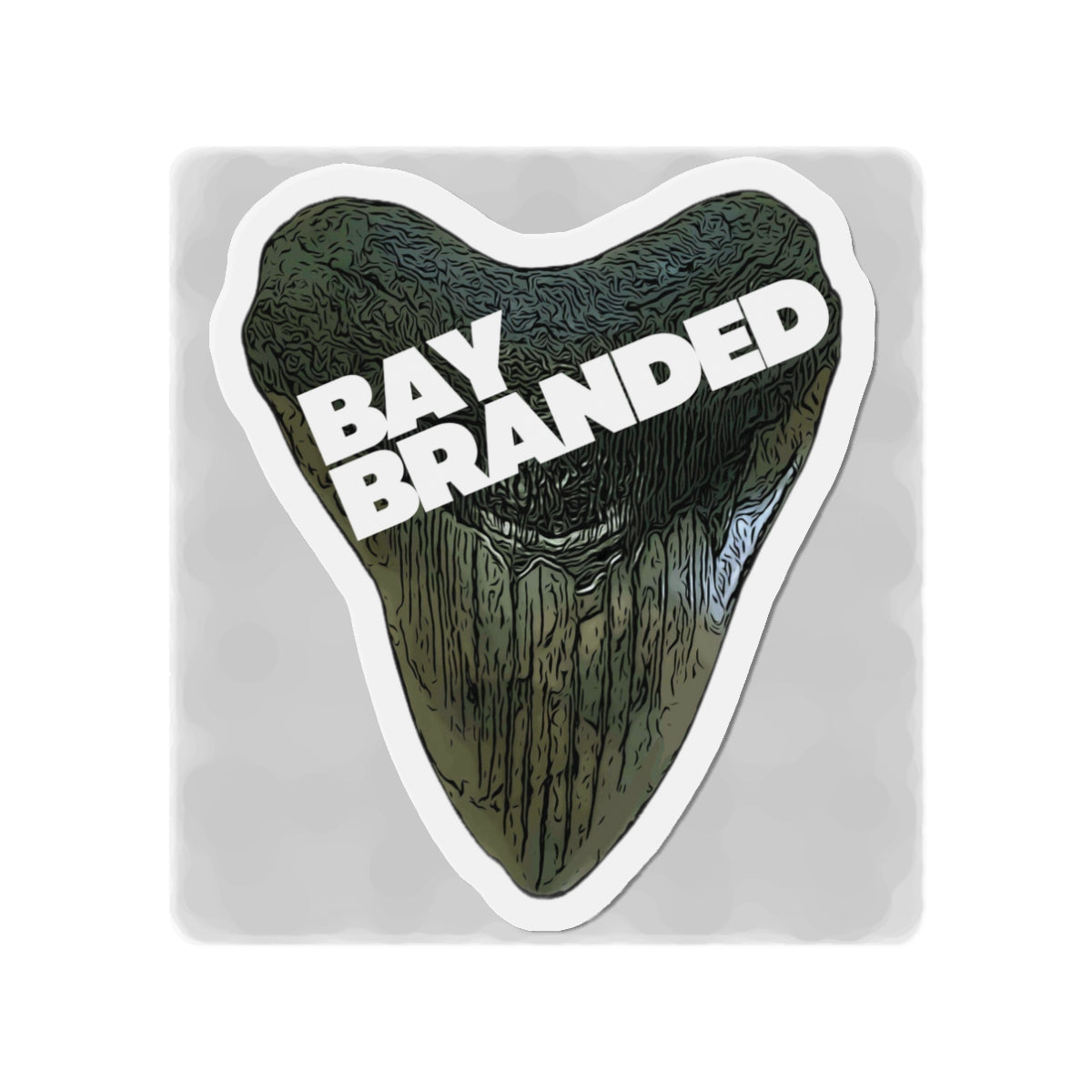 Bay Branded Magnet — White