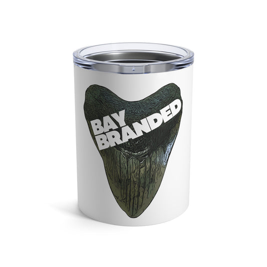 10oz Bay Branded Insulated Tumbler - White