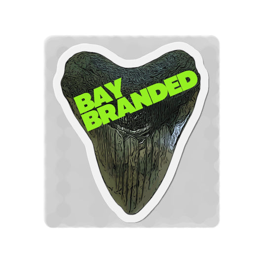 Bay Branded Magnet — Neon Green