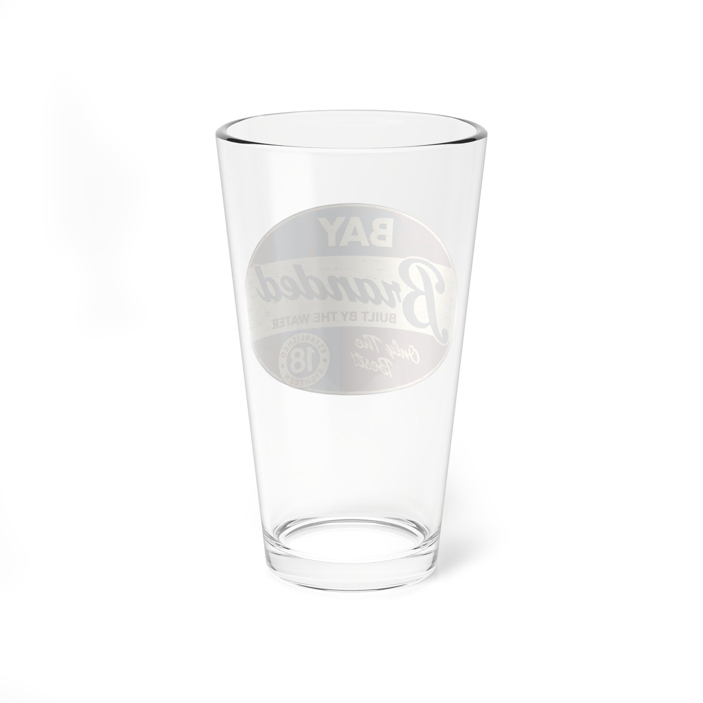 Bay Branded Water Built Glass - 16oz