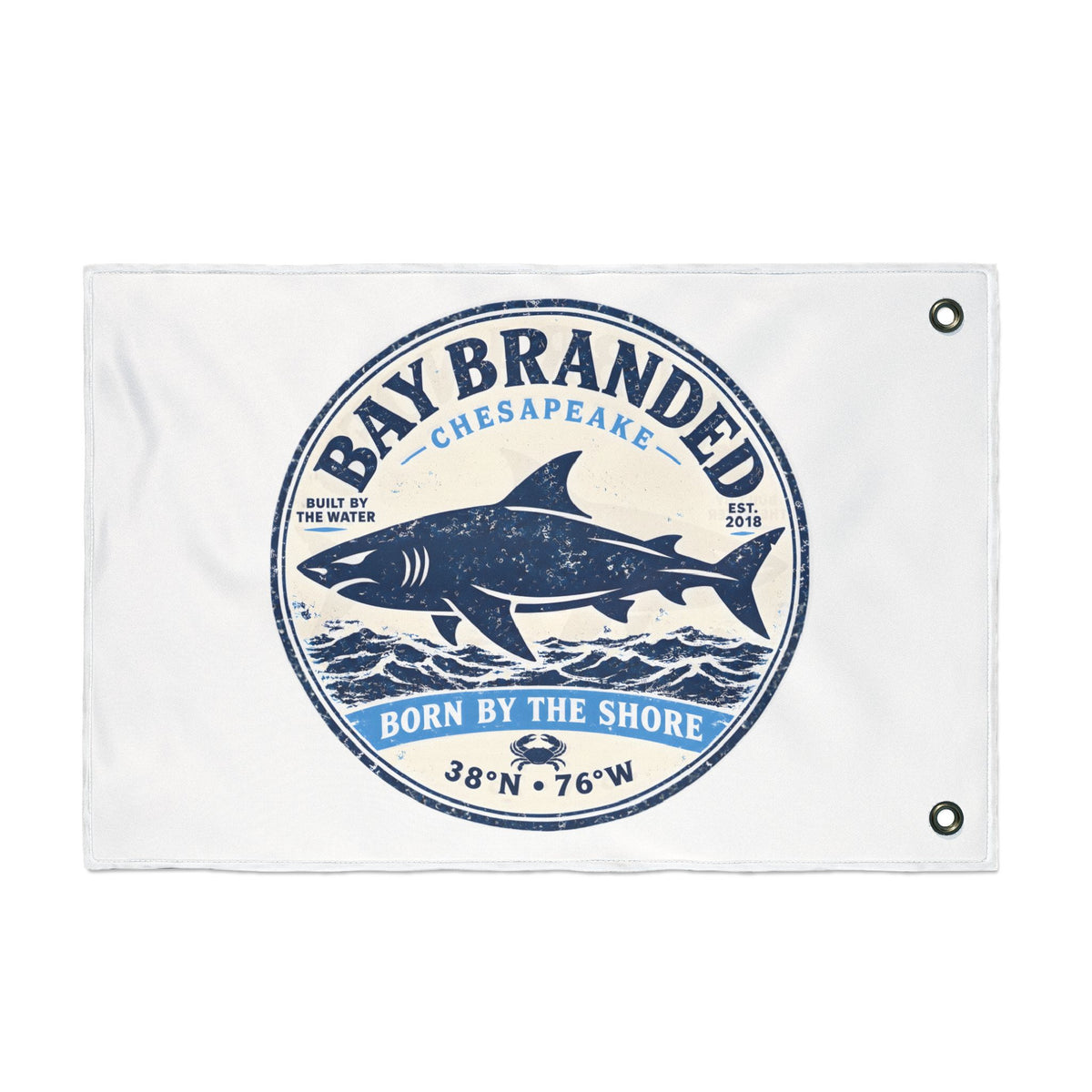 Born by the Shore Flag