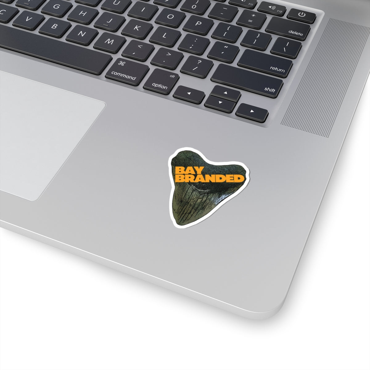 Bay Branded Logo Sticker — Orange