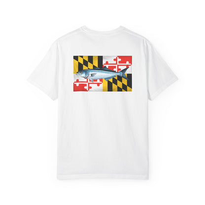 Maryland Flag Bluefish T-Shirt