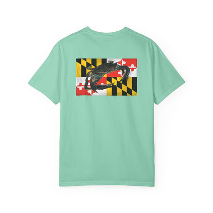 Maryland Flag Blue Crab T-Shirt