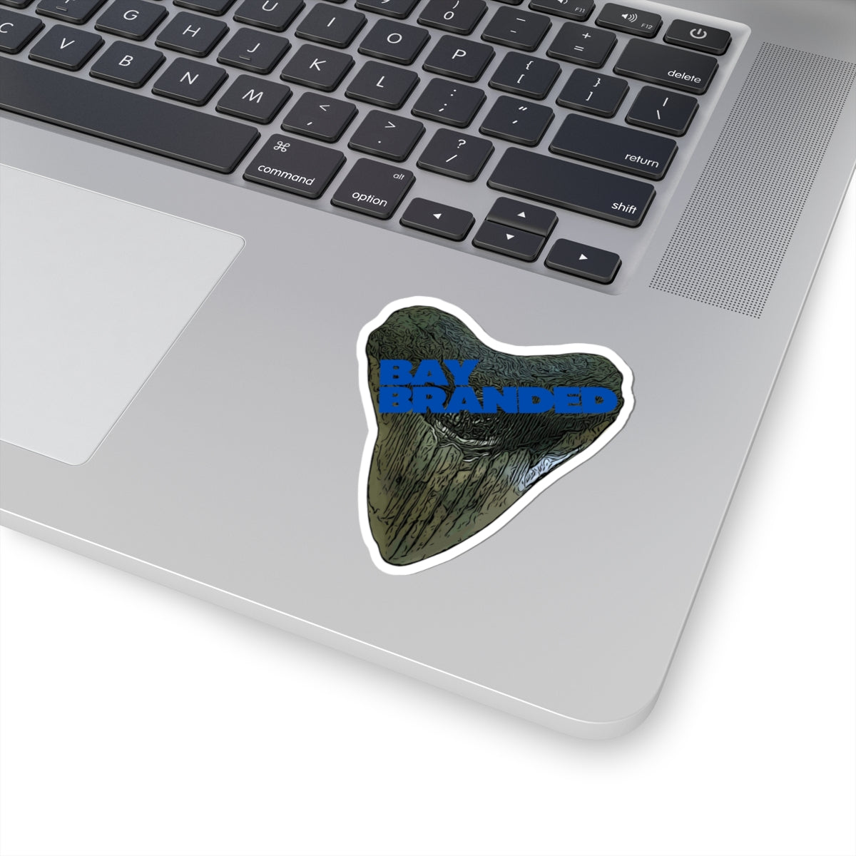 Bay Branded Logo Sticker — Blue