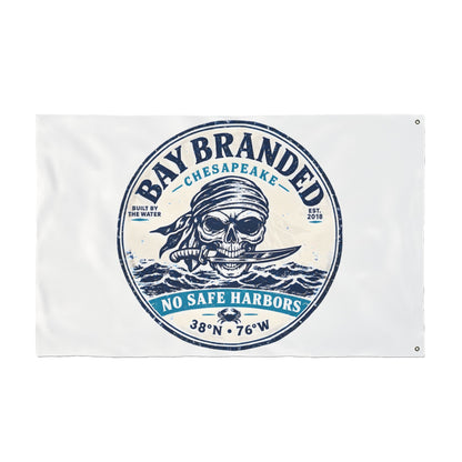 No Safe Harbors Pirate Flag