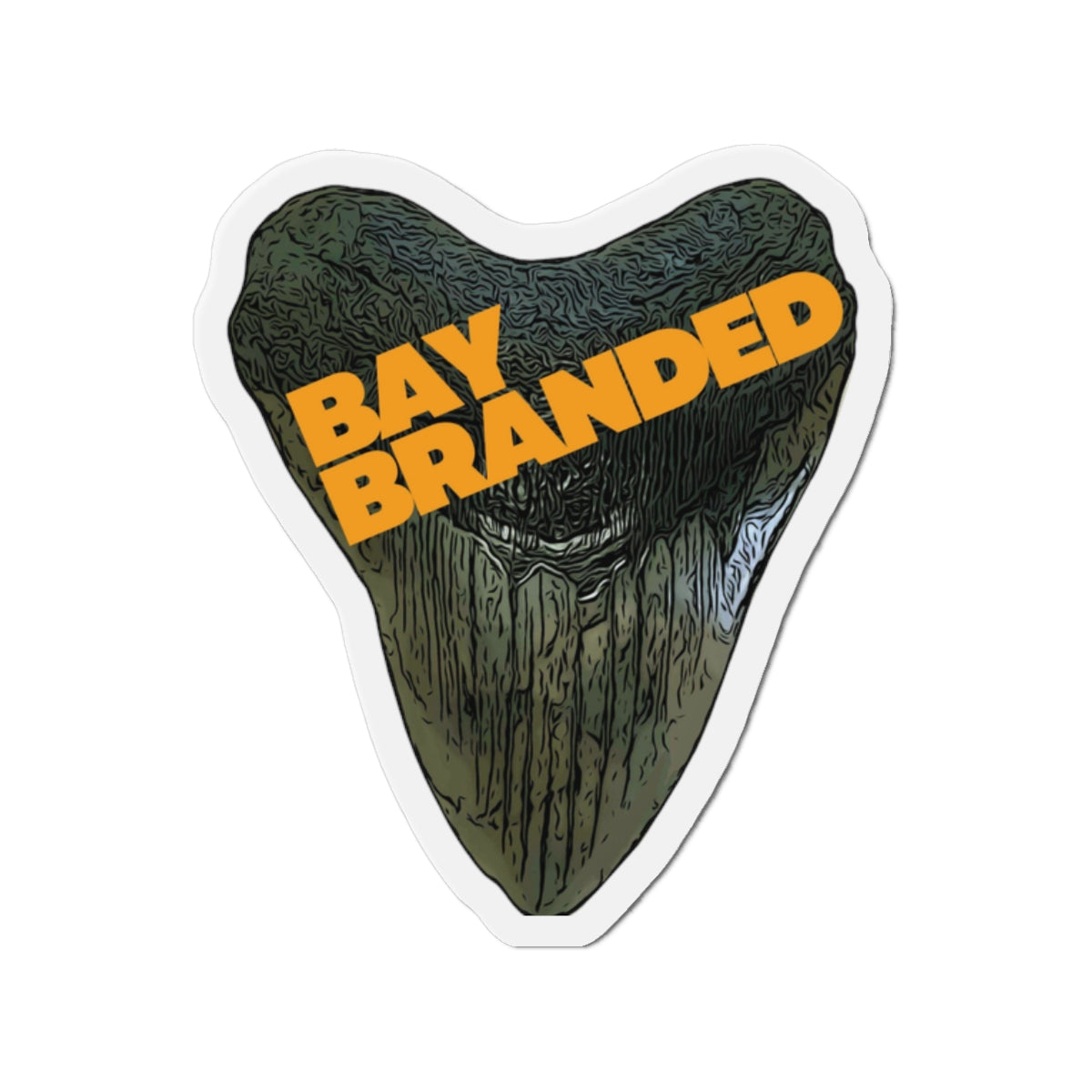 Bay Branded Magnet — Orange