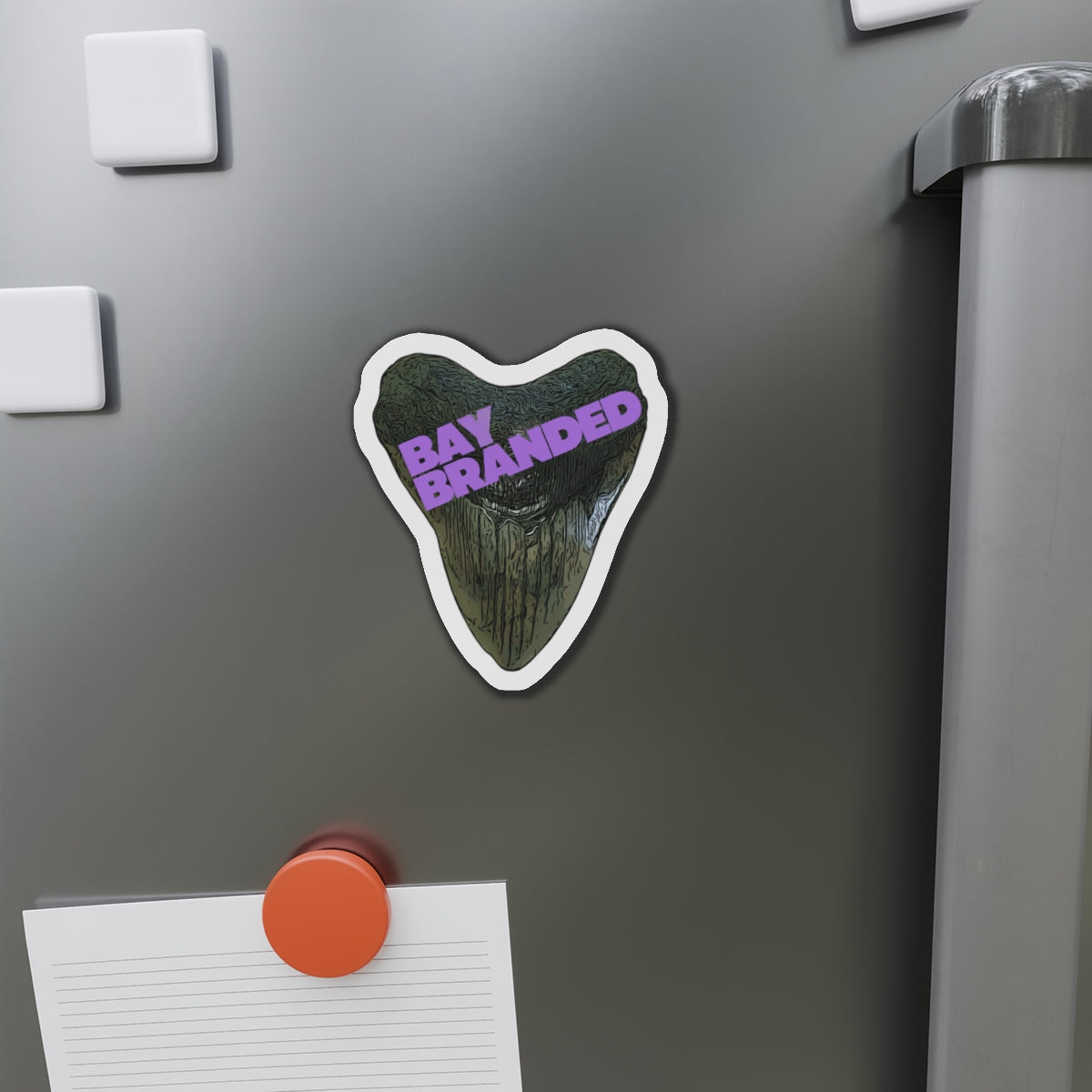Bay Branded Magnet — Purple