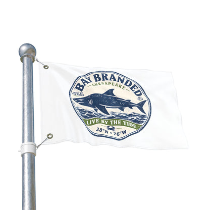 Live by the Tide Flag