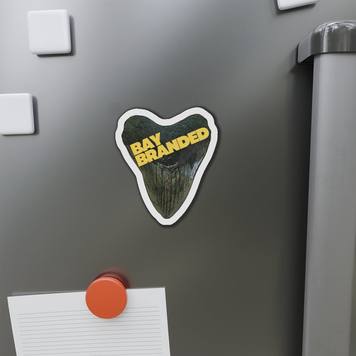 Bay Branded Magnet — Yellow