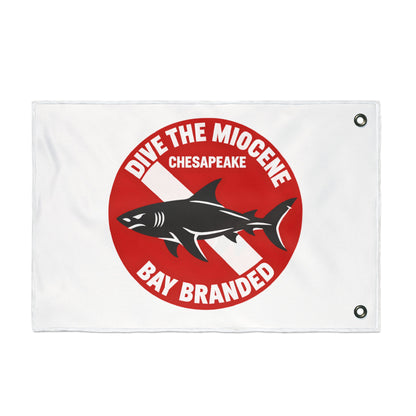Dive the Miocene Circle Flag