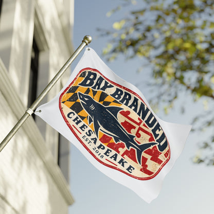 Chesapeake Megalodon Bay Branded Flag
