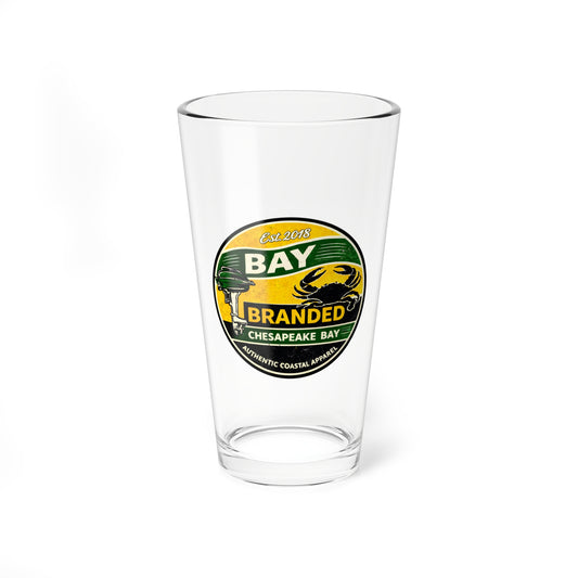 Bay Branded Vintage Motor Glass - 16oz