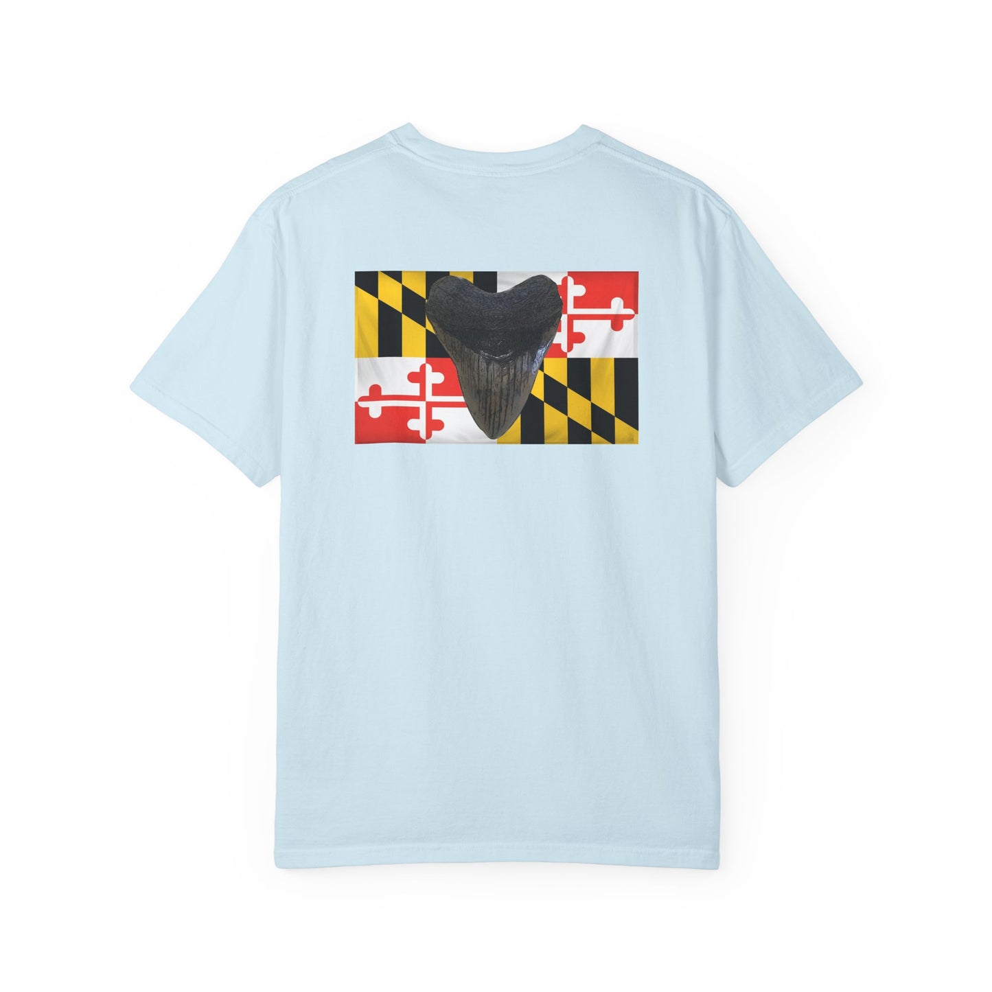 Maryland Flag Meglodon Sharkstooth T-Shirt