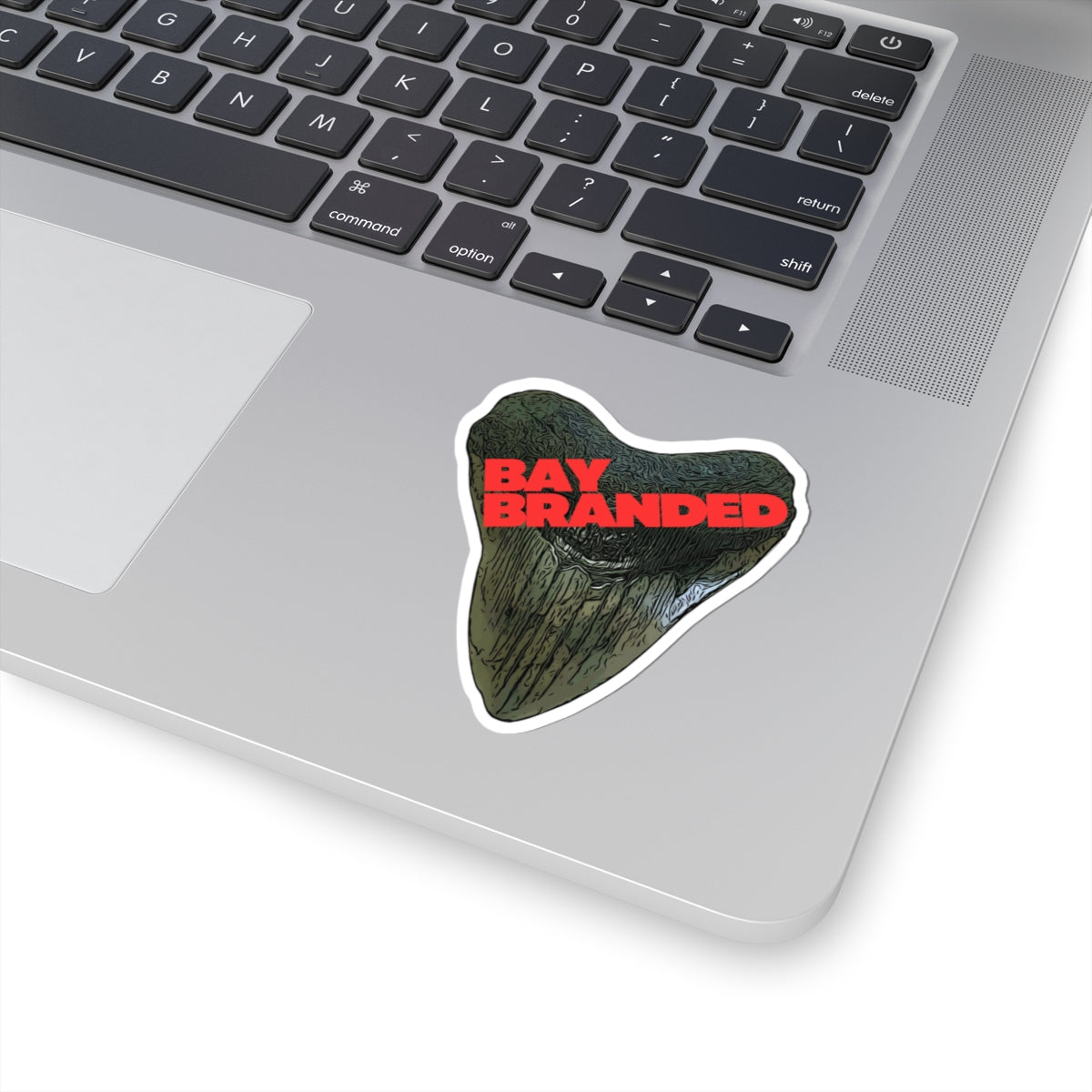 Bay Branded Logo Sticker — Red