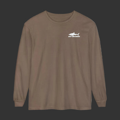 Megalodon Shark Bay Branded Logo Long Shirt