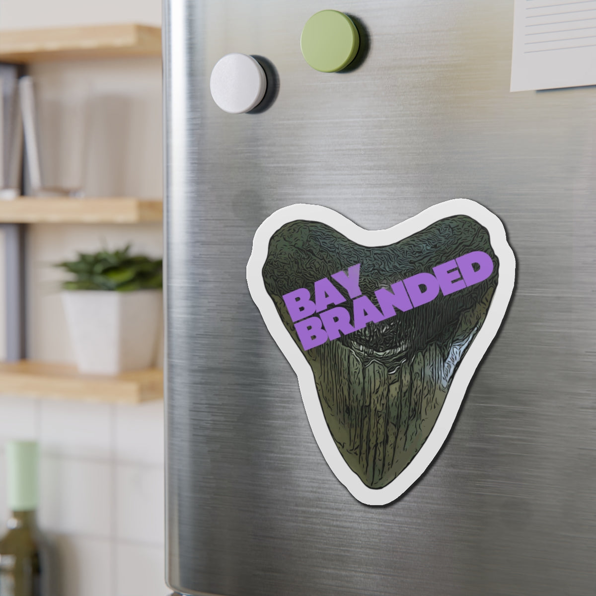 Bay Branded Magnet — Purple