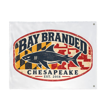 Chesapeake Megalodon Bay Branded Flag