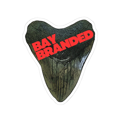 Bay Branded Logo Sticker — Red