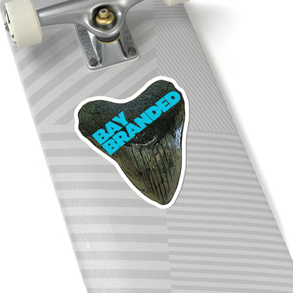 Bay Branded Logo Sticker — Aqua