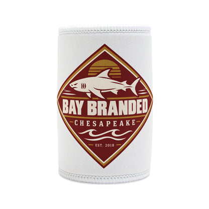 Megalodon Sunset Can Koozie