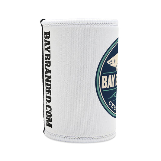 White Megalodon Can Koozie