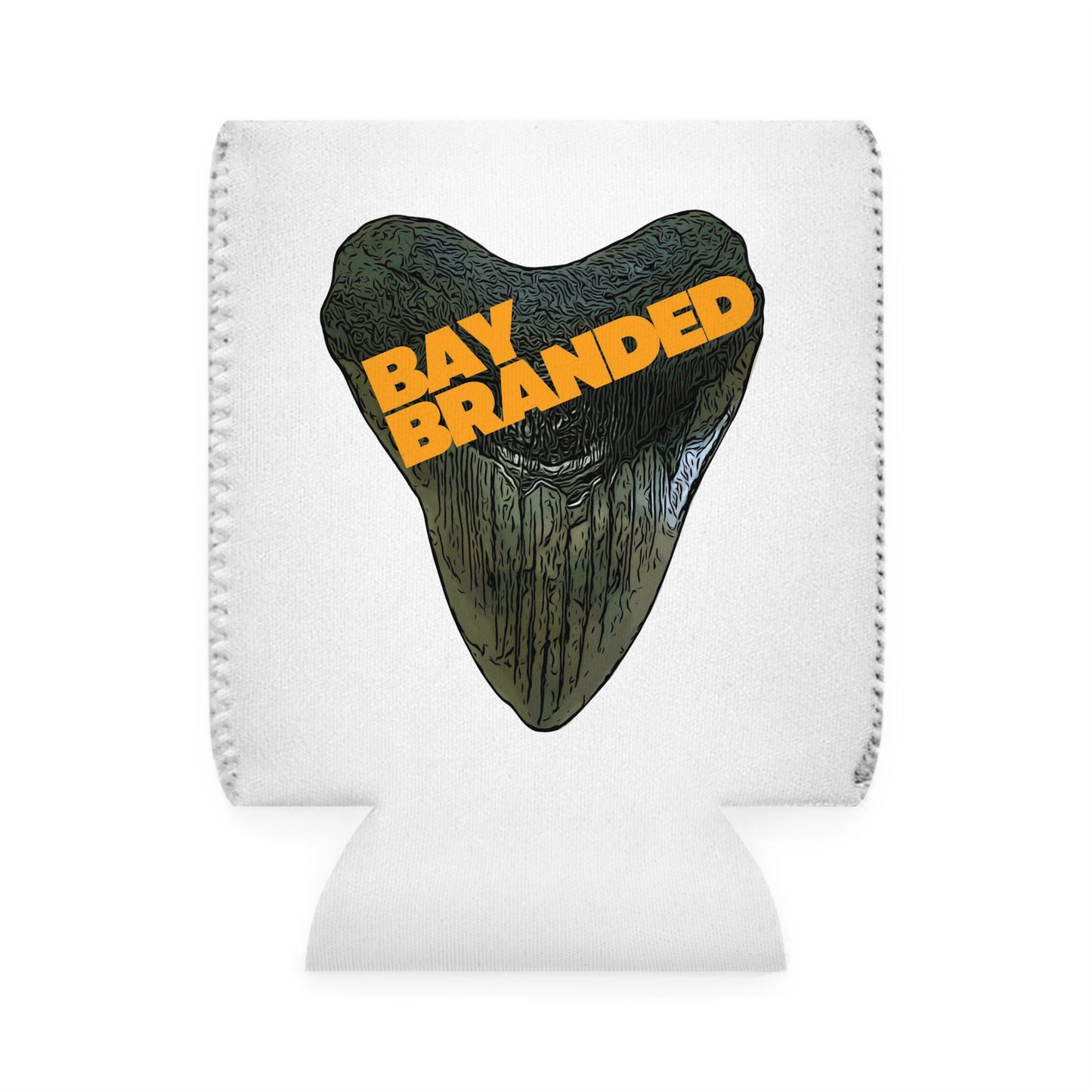 Bay Branded Logo Can Cooler Sleeve - Orange