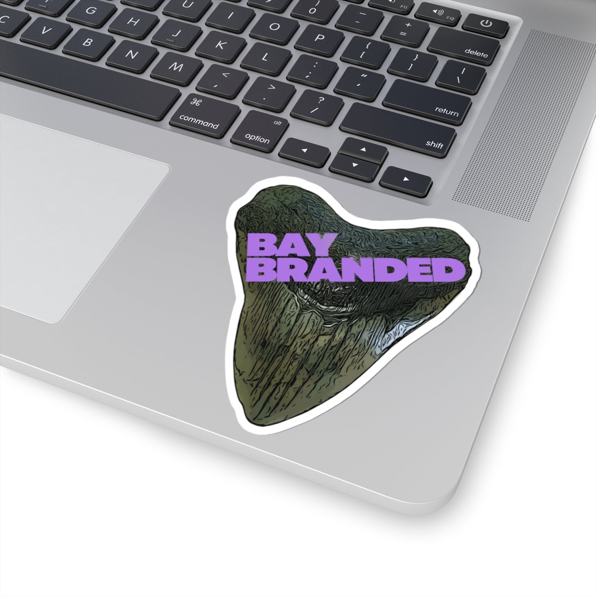 Bay Branded Logo Sticker — Purple