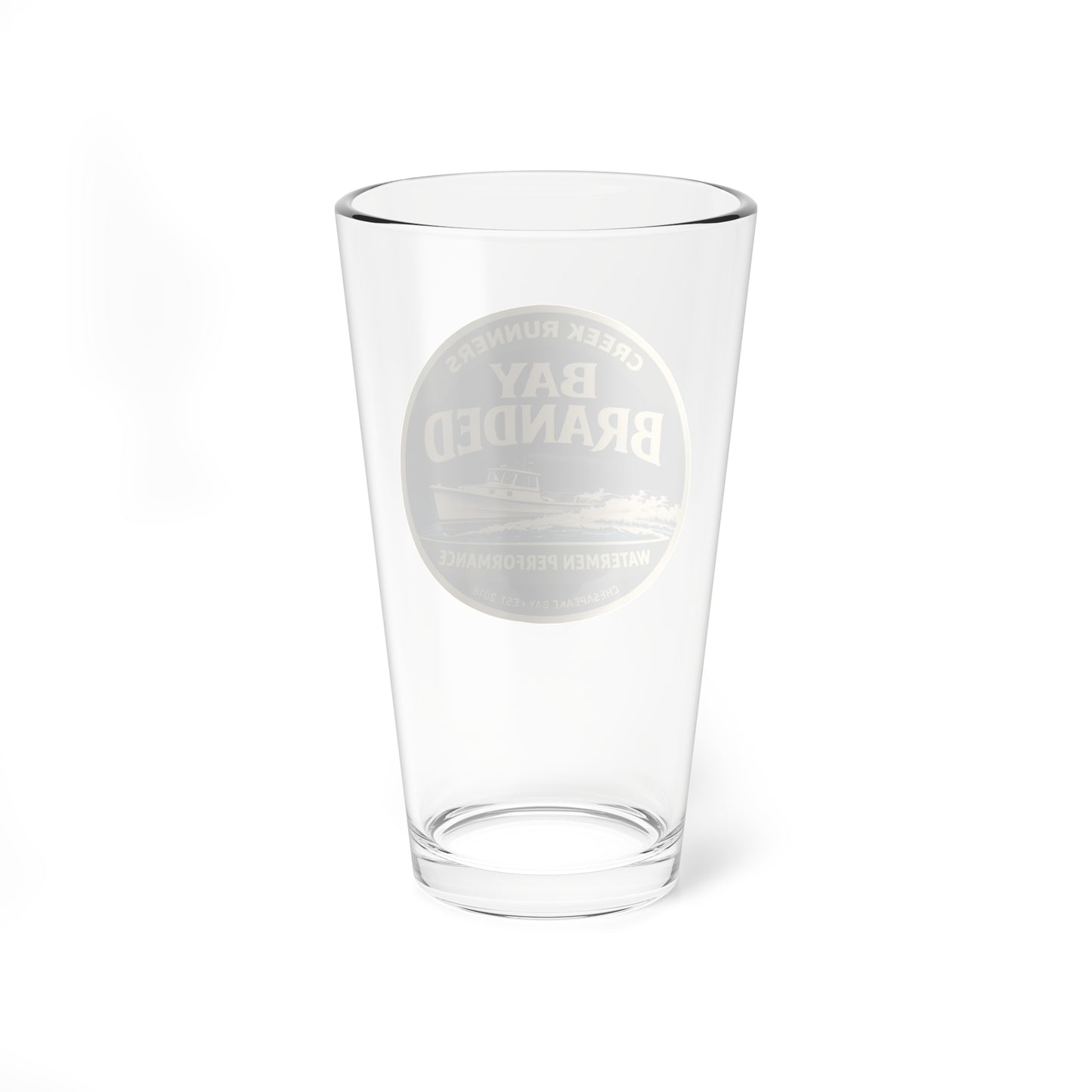 Bay Branded Creek Runners Glass - 16oz