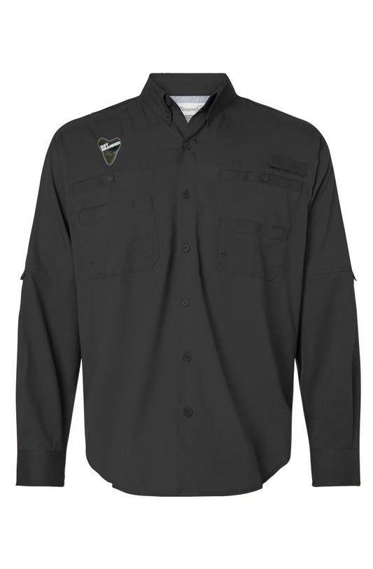 Bay Branded Fishing Shirt - Black Letters