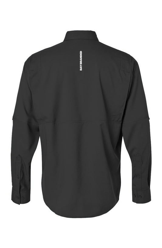 Bay Branded Fishing Shirt - Black Letters