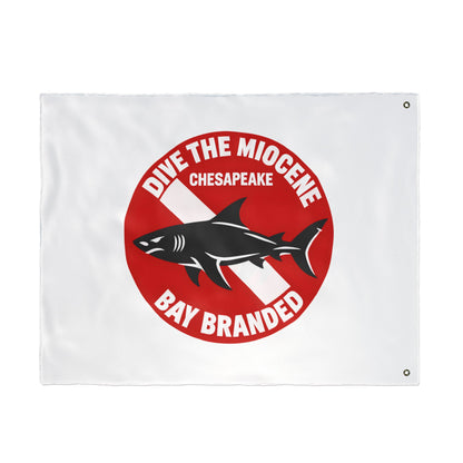 Dive the Miocene Circle Flag
