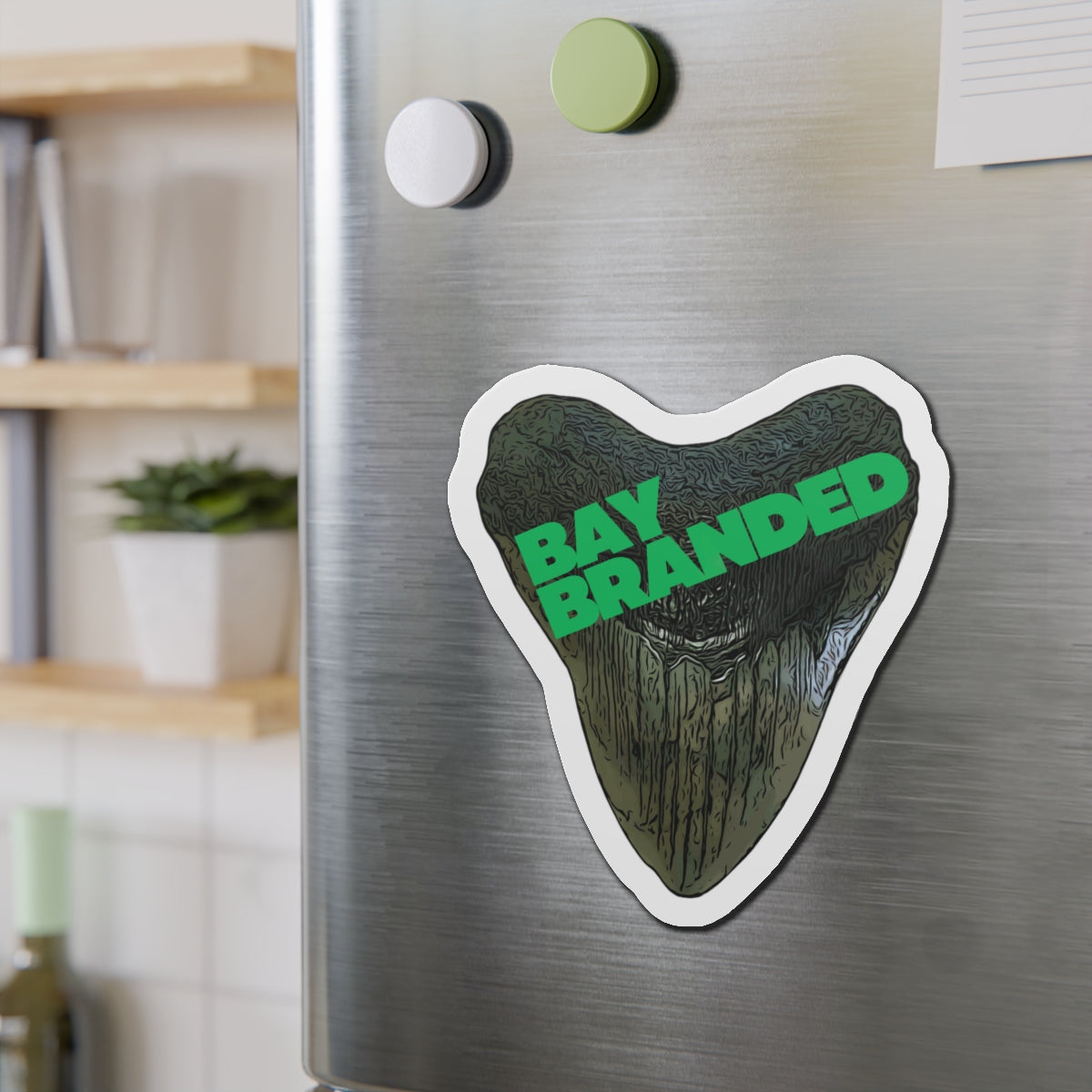 Bay Branded Magnet — Green