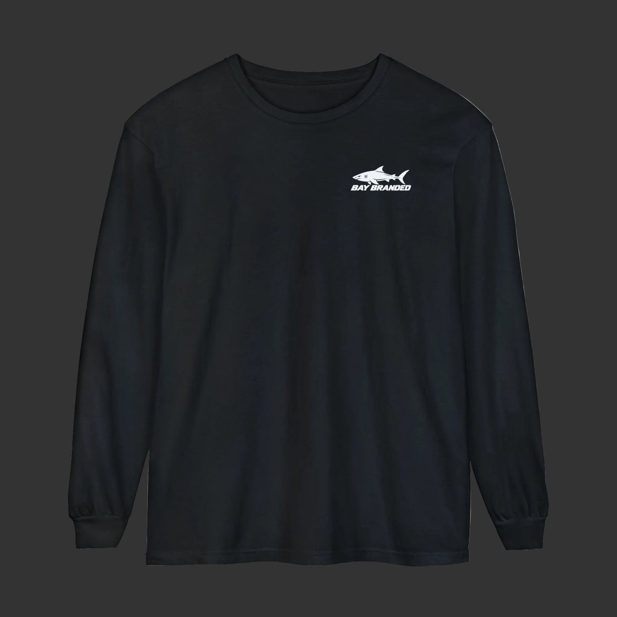 Megalodon Shark Bay Branded Logo Long Shirt