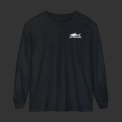 Megalodon Shark Bay Branded Logo Long Shirt