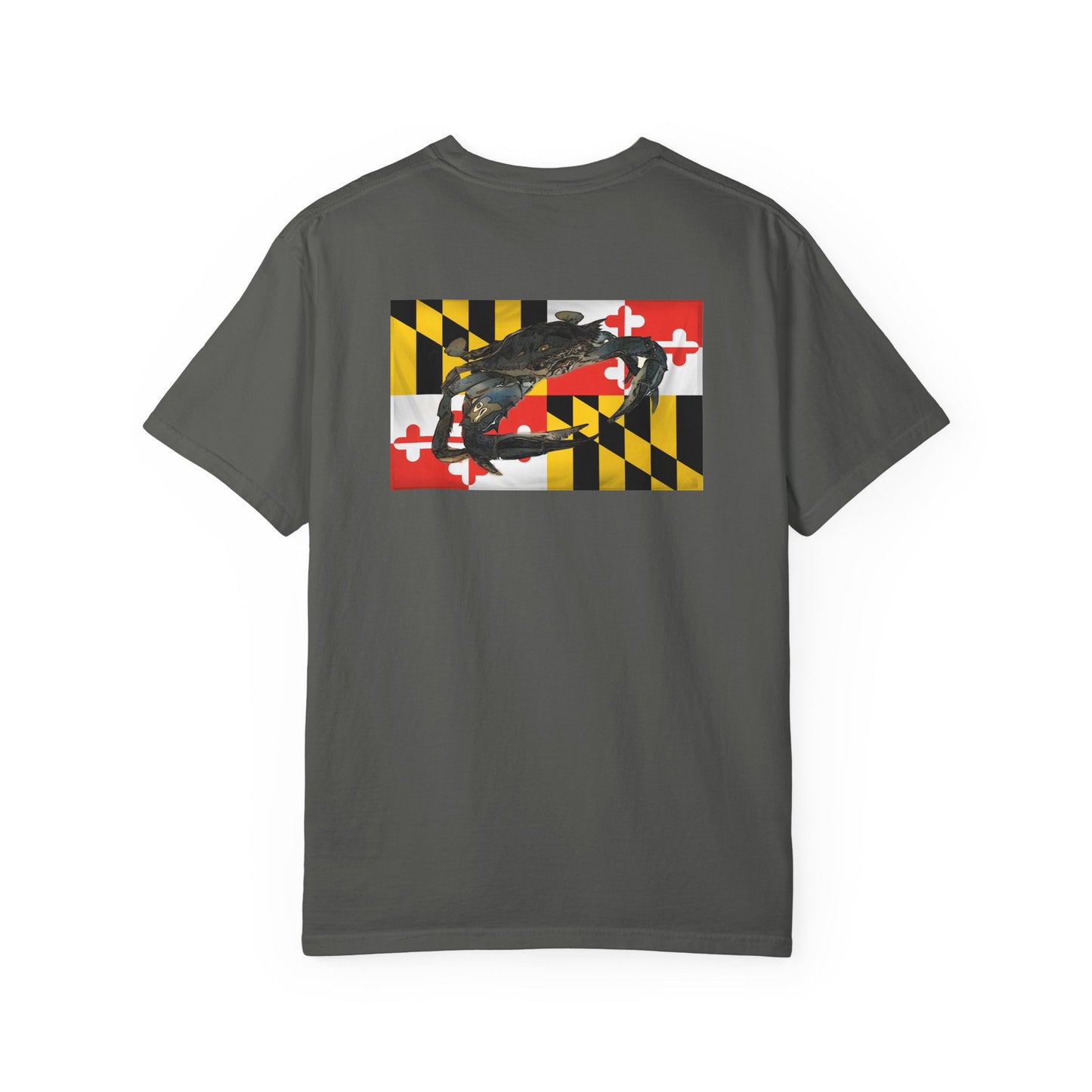 Bay Branded Maryland Flag Shirt - Blue Crab