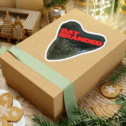 Bay Branded Logo Sticker — Red