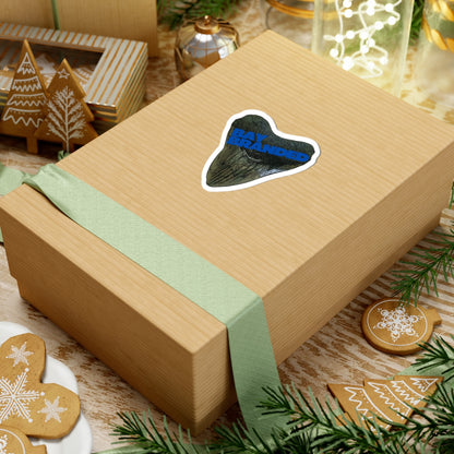 Bay Branded Logo Sticker — Blue