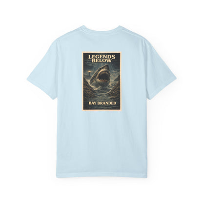 Bay Branded T-Shirt — Legends Below Megalodon
