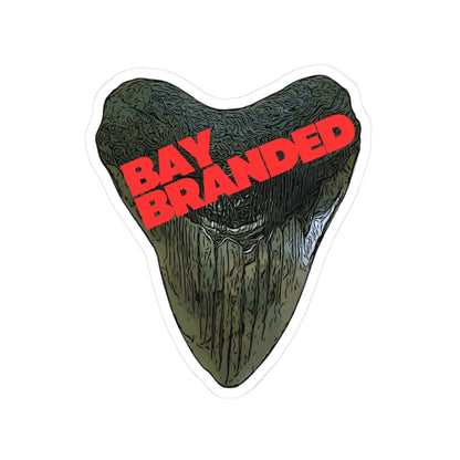 Bay Branded Logo Sticker — Red