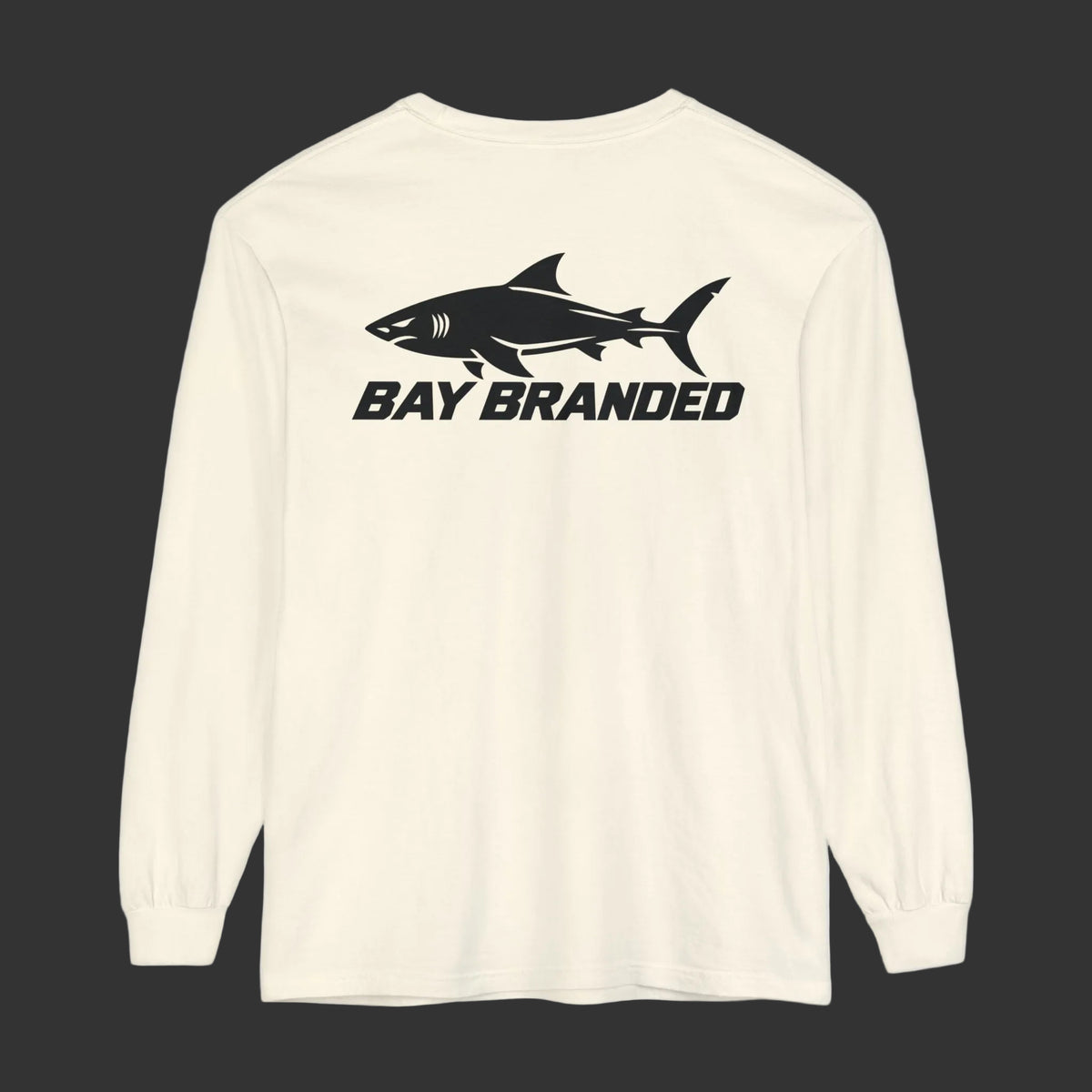 Megalodon Shark Bay Branded Logo Long Shirt