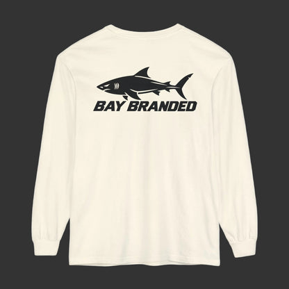 Megalodon Shark Bay Branded Logo Long Shirt