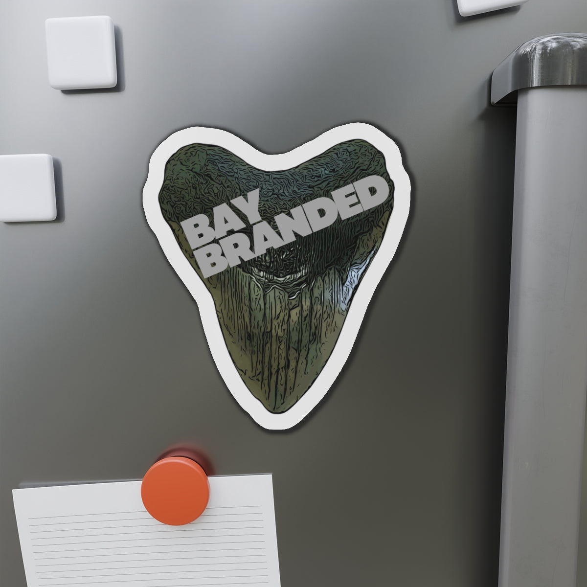 Bay Branded Magnet — Grey