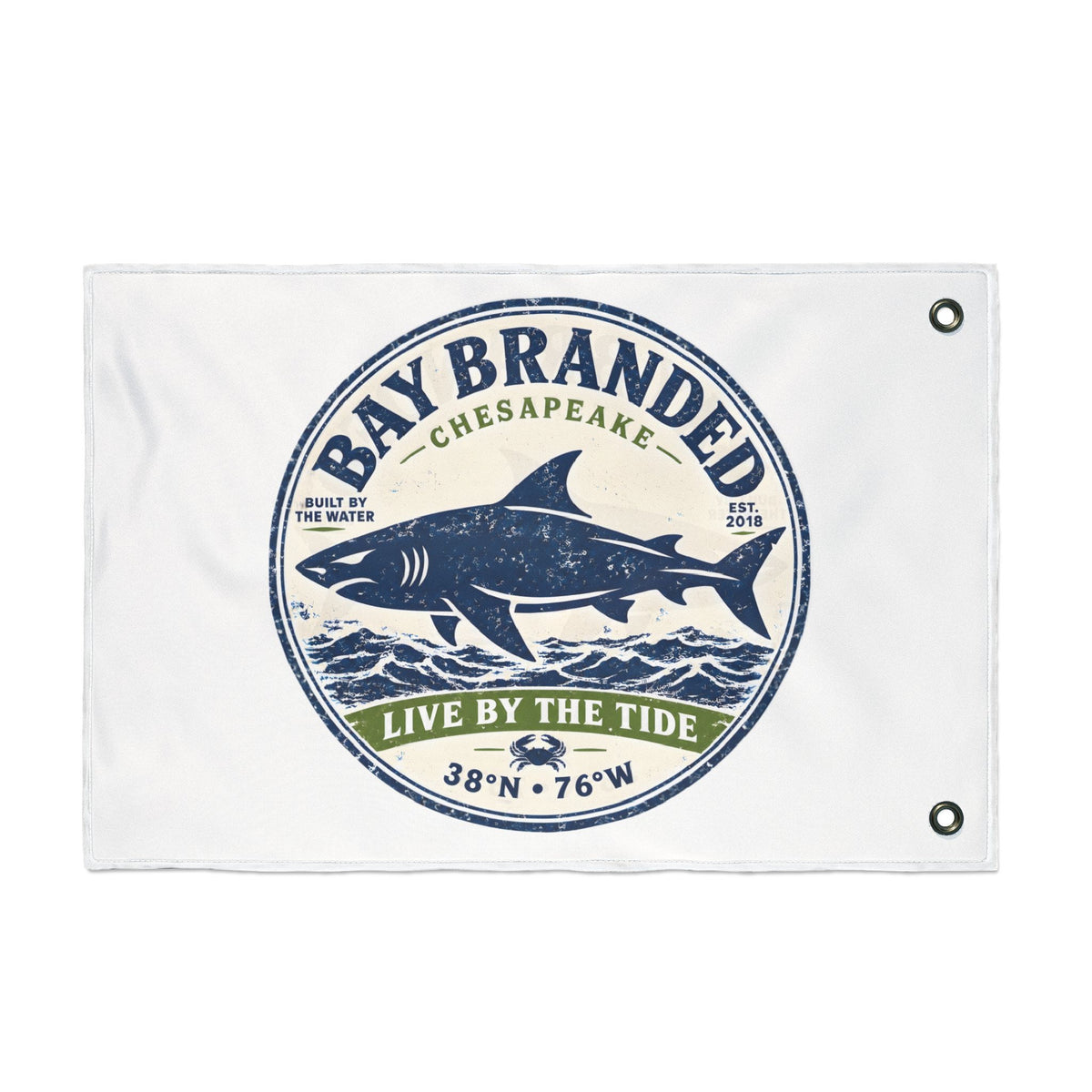 Live by the Tide Flag